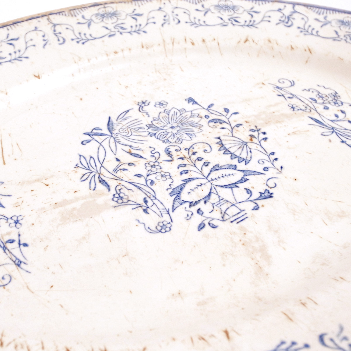 19世紀末-20世紀RICHARD GINORI(リチャードジノリ)絵柄オーバル皿-アンティークimage9