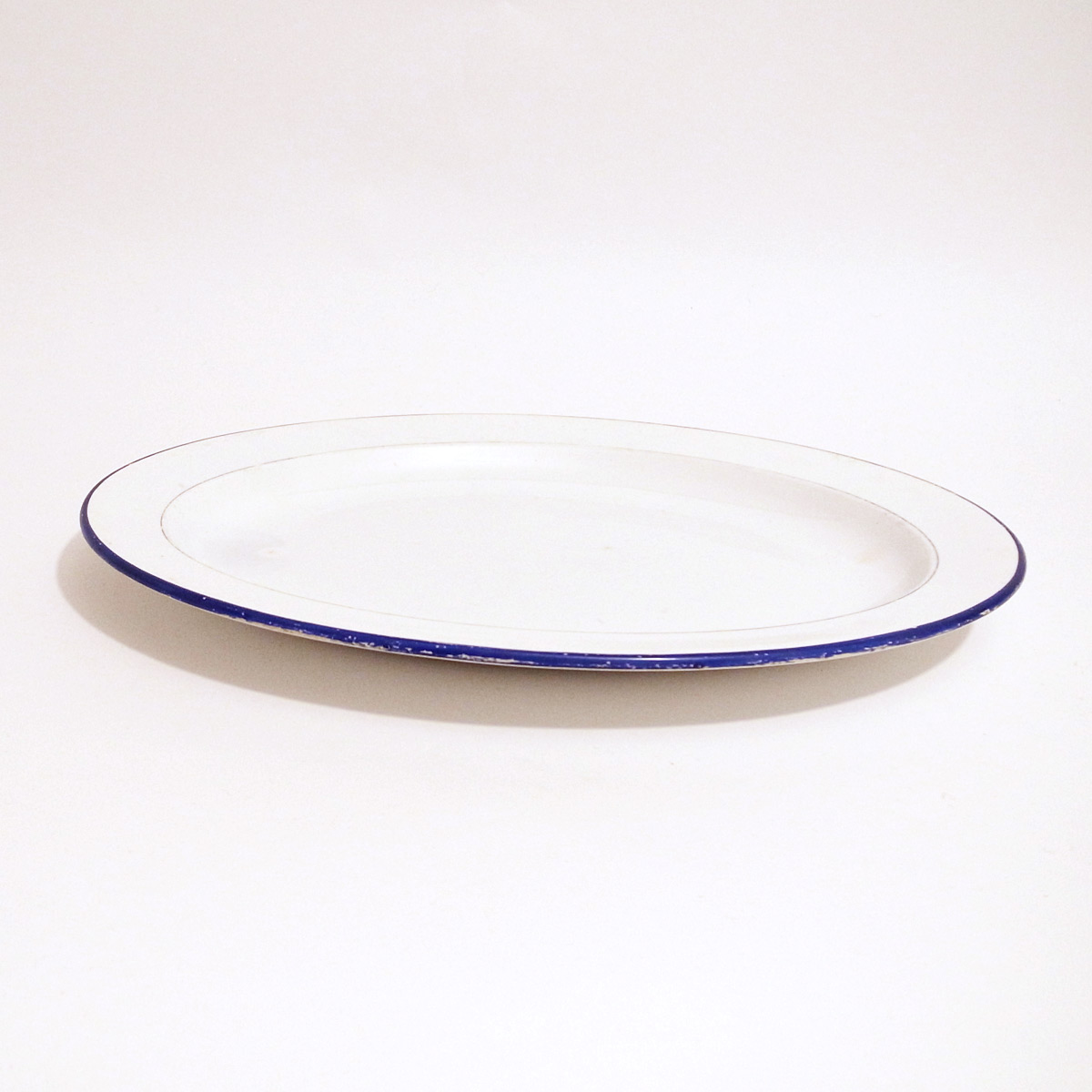 アンティークジノリ-19世紀S.C.RICHARD(リチャードジノリ)ブルーラインのオーバル皿4-image3