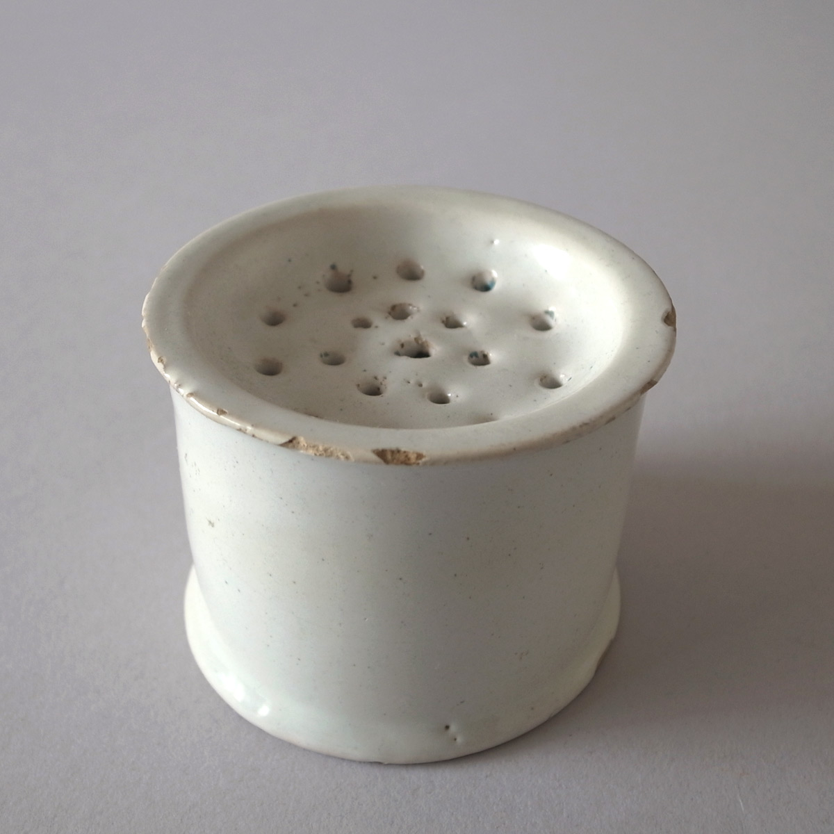 アンティーク 18-19世紀 パウダー円筒容器 | マヨリカ | マイオリカ | 羊皮紙-image5