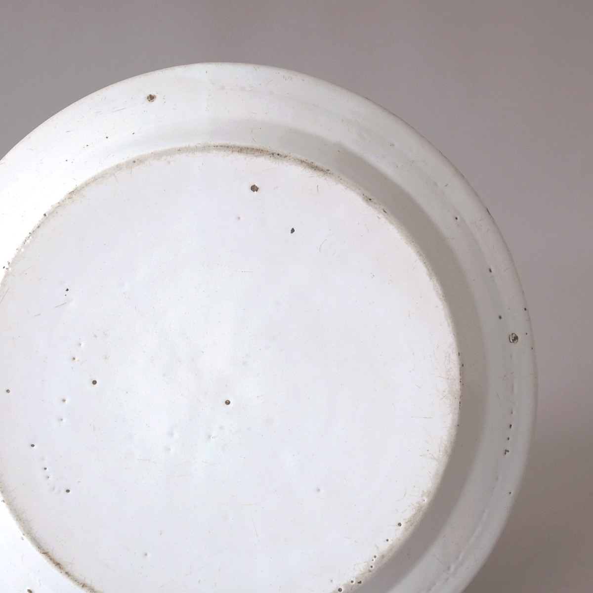 アンティーク 19世紀 マヨリカ プレート(大)2 | 大皿 | 白錫釉 | マイオリカ-image12