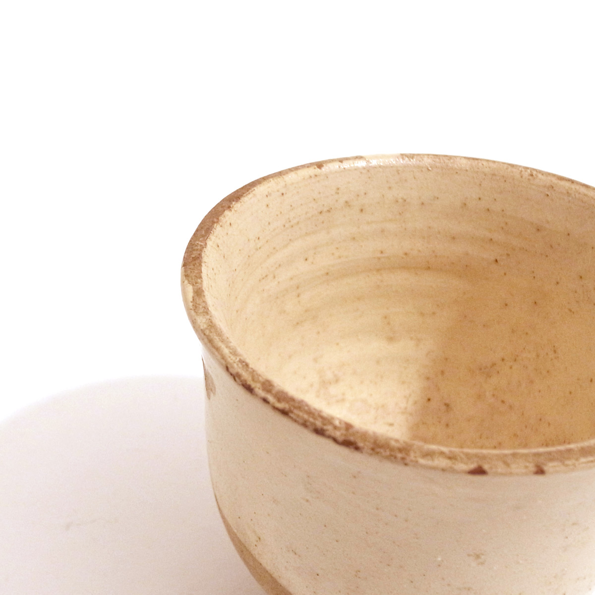 アンティーク茶碗 | 19世紀 白乳色の器-image9