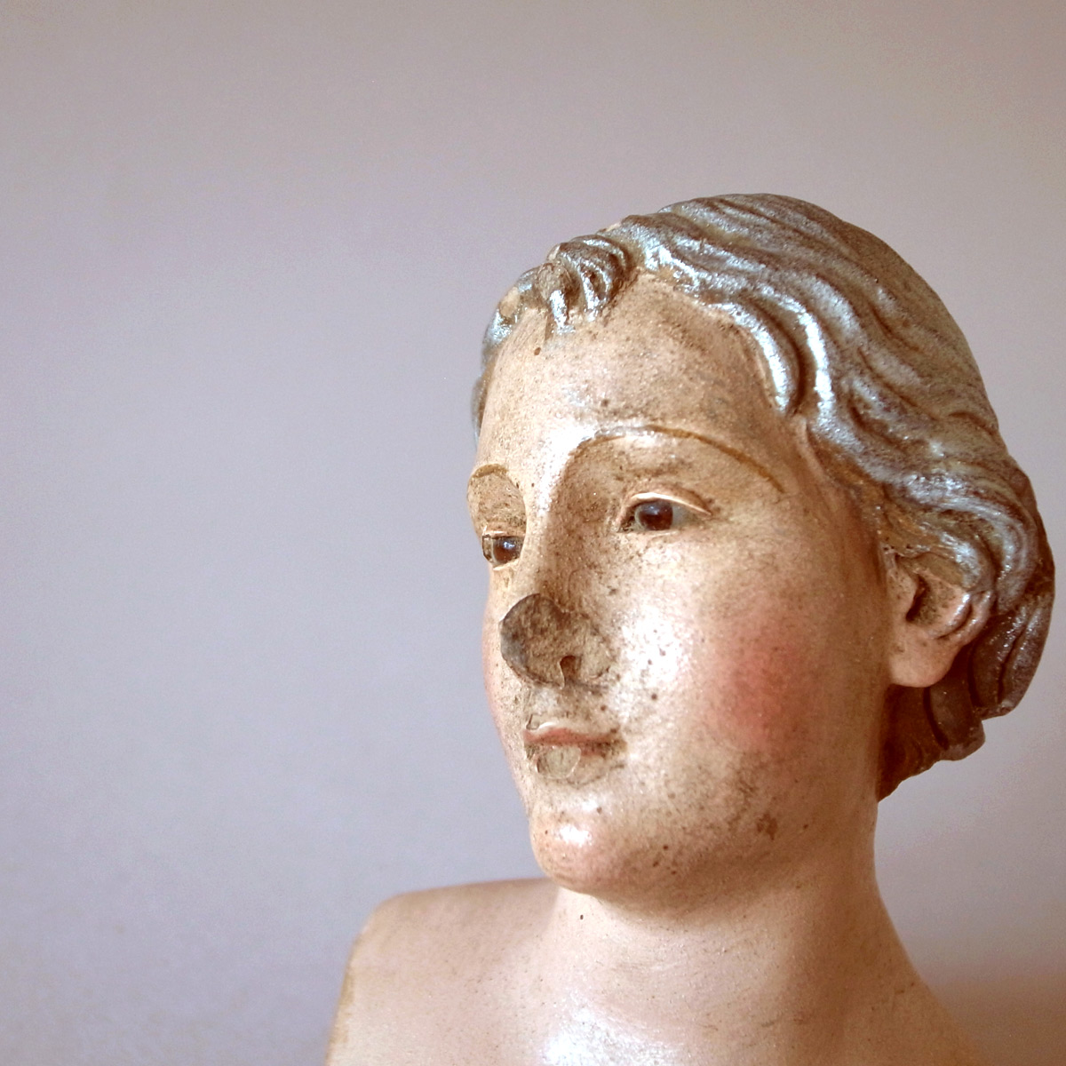 アンティーク 18世紀 ナポリの人形 | マネキン | テラコッタ-image4