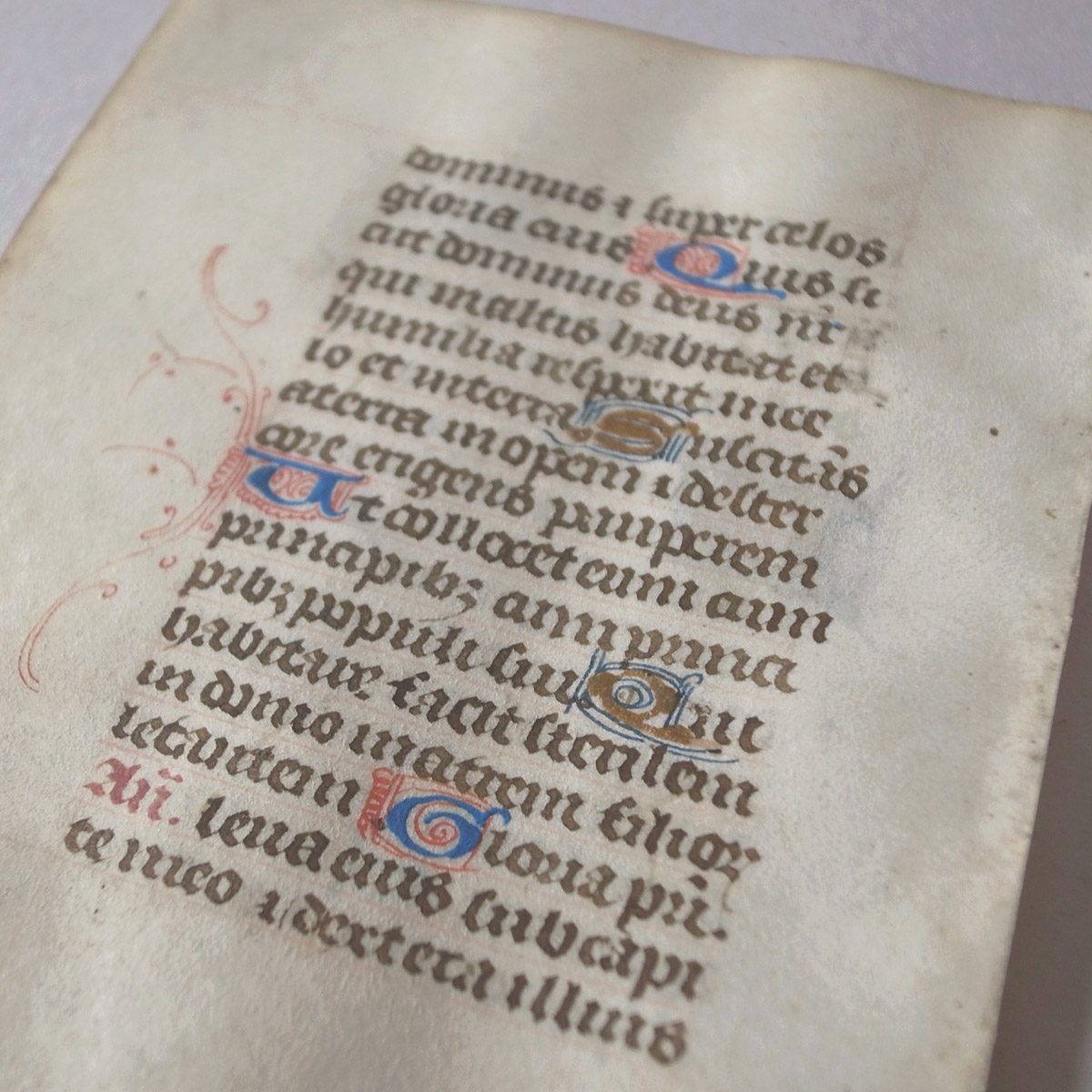 AeB[N  | r玆 | Antique Medieval MANUSCRIPT BOOK OF HOURS-image10