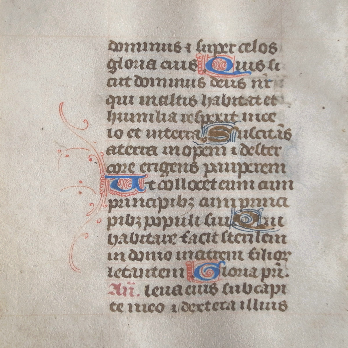 AeB[N  | r玆 | Antique Medieval MANUSCRIPT BOOK OF HOURS-image13