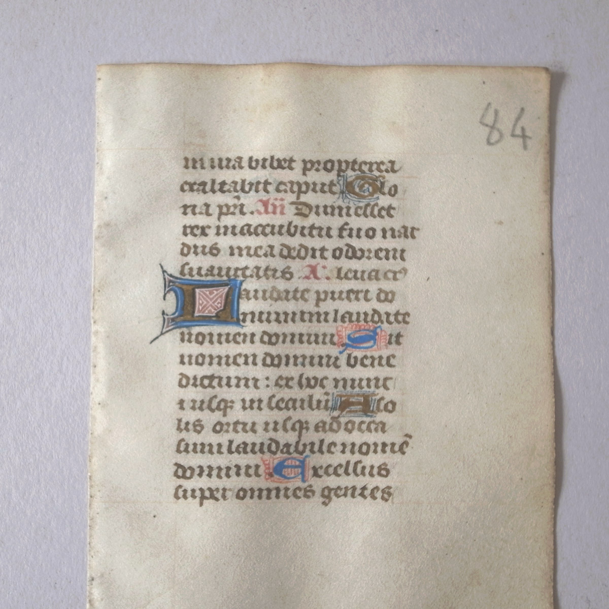 AeB[N  | r玆 | Antique Medieval MANUSCRIPT BOOK OF HOURS-image2