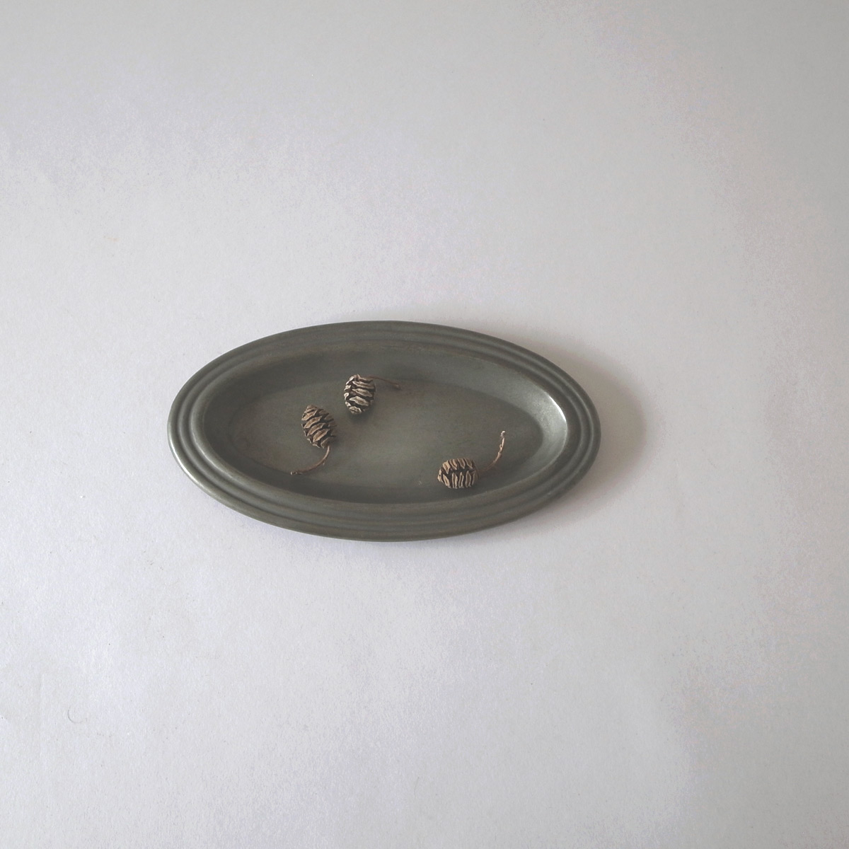 アンティーク ピューター皿 | エタン皿 | pewrer-image13