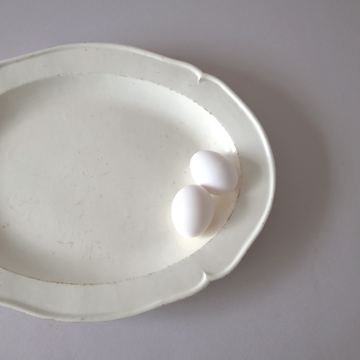 アンティーク オーバル皿(ALDROVANDI) | ファイアンスフィーヌ