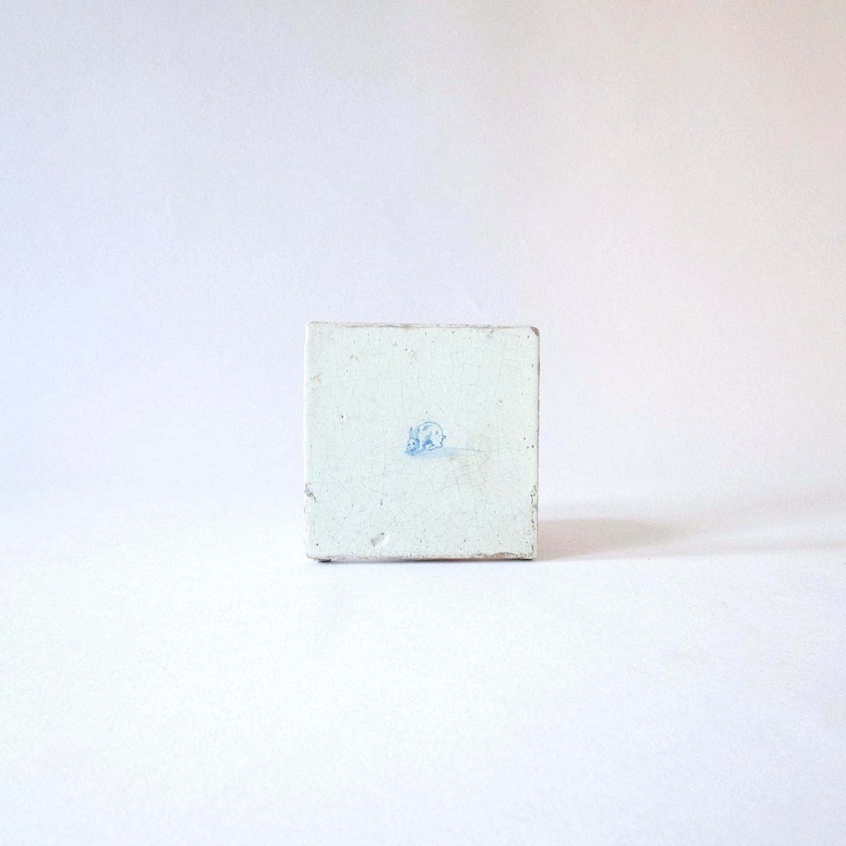 17世紀 デルフトタイル(うさぎ)